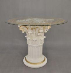Čajový stolek - styl Versace 79cm Zakázková výroba