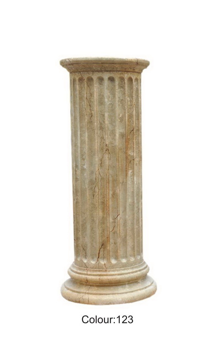Antický dekorační sloup kulatý / 100cm - col.123 Zakázková výroba