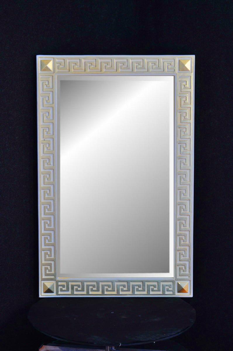 Zrcadlo 100X64x3.5cm - patina / zlatý vzor Zakázková výroba