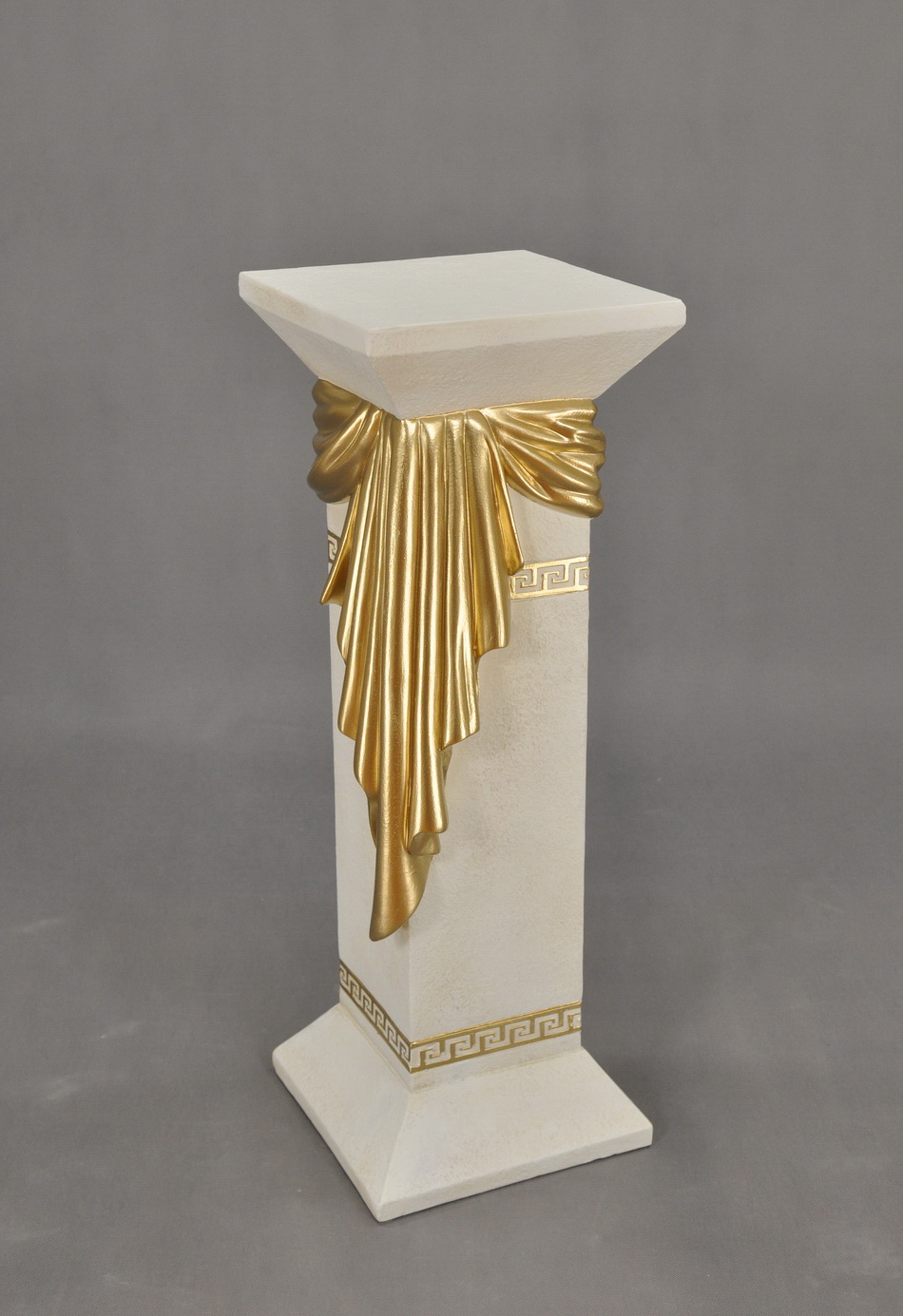 Antický sloup 80,5cm - col.141 - zlatá šerpa Zakázková výroba