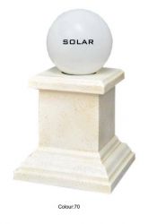 Solární lampa - koule 30cm | col. 122, col. 124, col. 126, col. 128, col. 70 patina