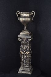 Váza XVII - 49cm - col.108 + zlaté uši Zakázková výroba