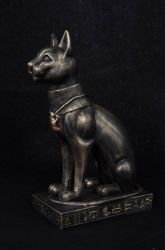 Bastet ,, Egyptská kočka ,, 39,5 cm - col. 110 Zakázková výroba