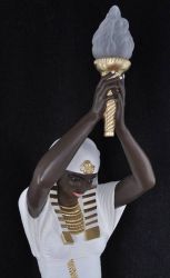 Lampa ,, Egyptský styl ,, 180 cm - white col. Zakázková výroba