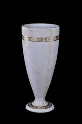 Váza 65cm - col.123 - světlý mramor Zakázková výroba