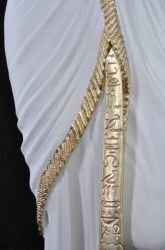Lampa ,, Egyptský styl ,, 180 cm - black/white Zakázková výroba