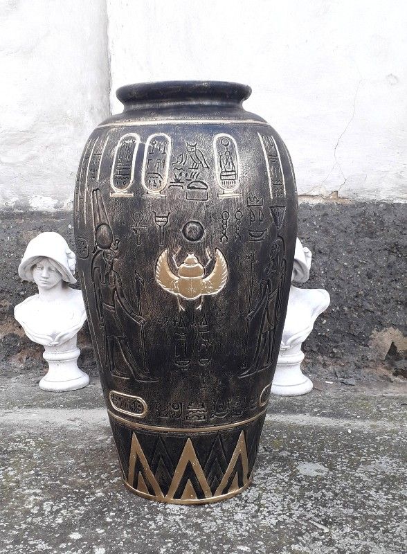 Egyptská váza / 63 cm Zakázková výroba
