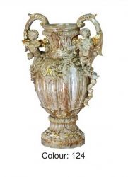 Secesní styl - Váza / Dekorace / 0868 - col.76 - antik Silver Zakázková výroba