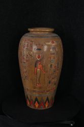 Egyptská váza / 63 cm - col.70 Zakázková výroba