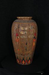 Egyptská váza / 63 cm - col.110 Zakázková výroba
