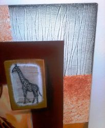 Obraz 70x90cm - Žirafy
