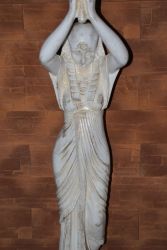 Lampa ,, Egyptský styl ,, 180 cm - white col. Zakázková výroba