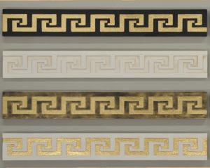 Lem velký - styl Versace -  / 124 cm / | color 108 - zlato Inside, color 110, color 70, color 2+50, color 123