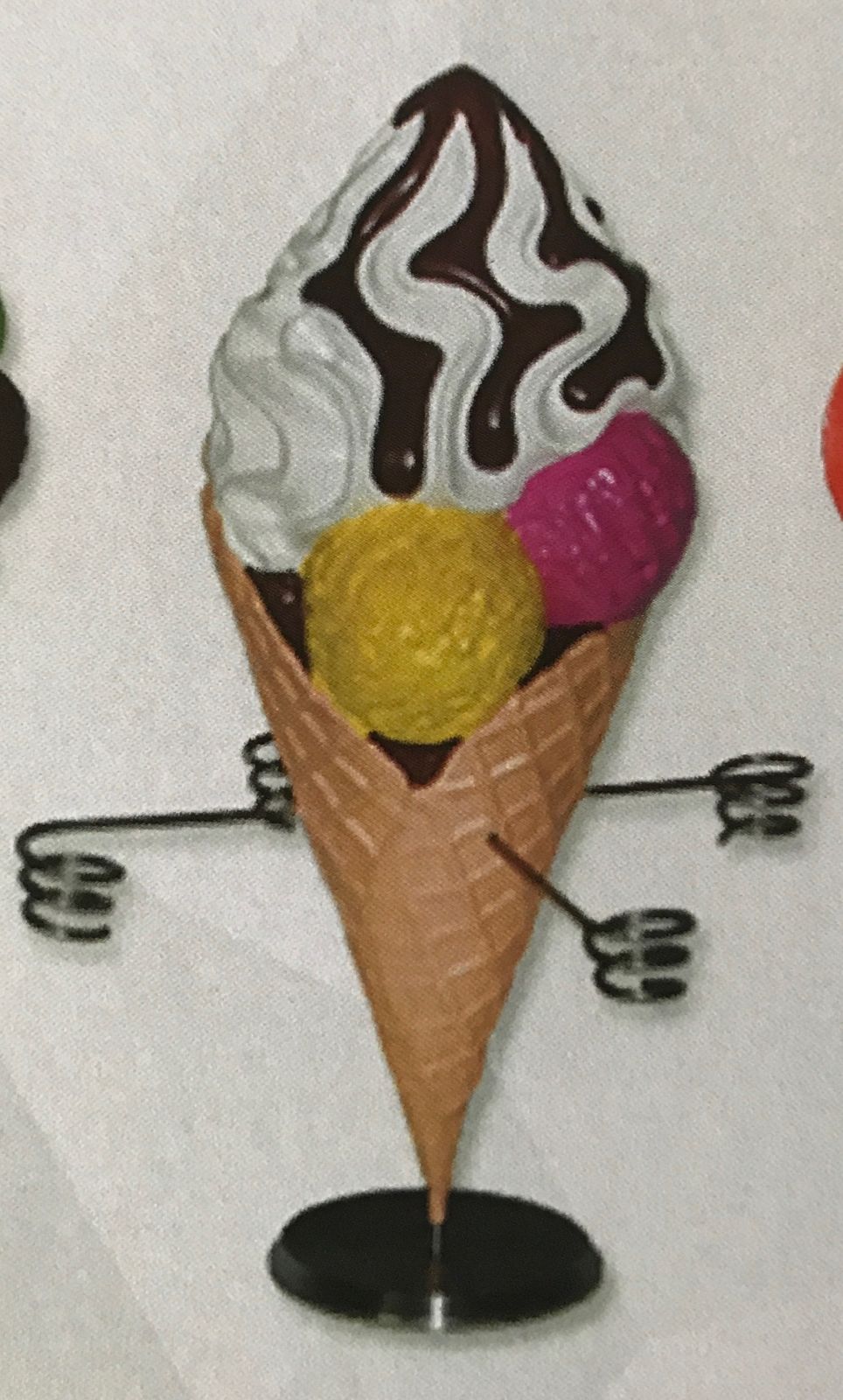 Poutač na zmrzlinu 40cm Zakázková výroba