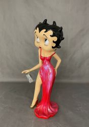 Soška Betty Boop 92cm - color červený Zakázková výroba