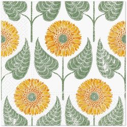 Pl Serwetki Sunflowers Pattern