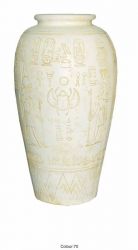 Egyptská váza / 41,5 cm - col.13 Zakázková výroba