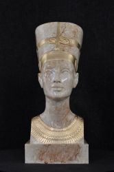 Dekorační Socha - Nefertiti / 52cm - 2846 - col.129 Zakázková výroba