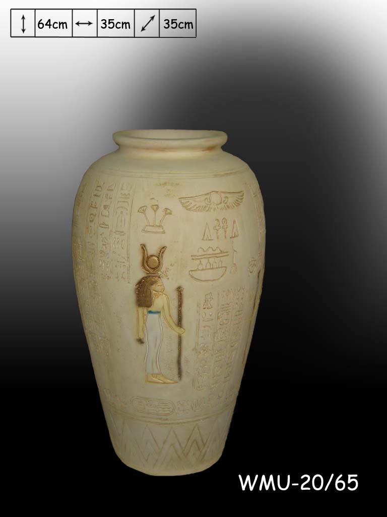 Egyptská váza / 65 cm Zakázková výroba