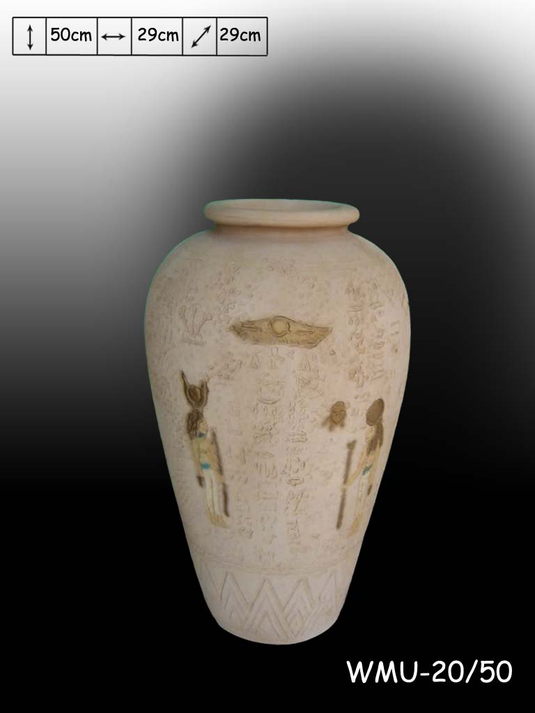 Váza Egypt ,, 50cm Zakázková výroba