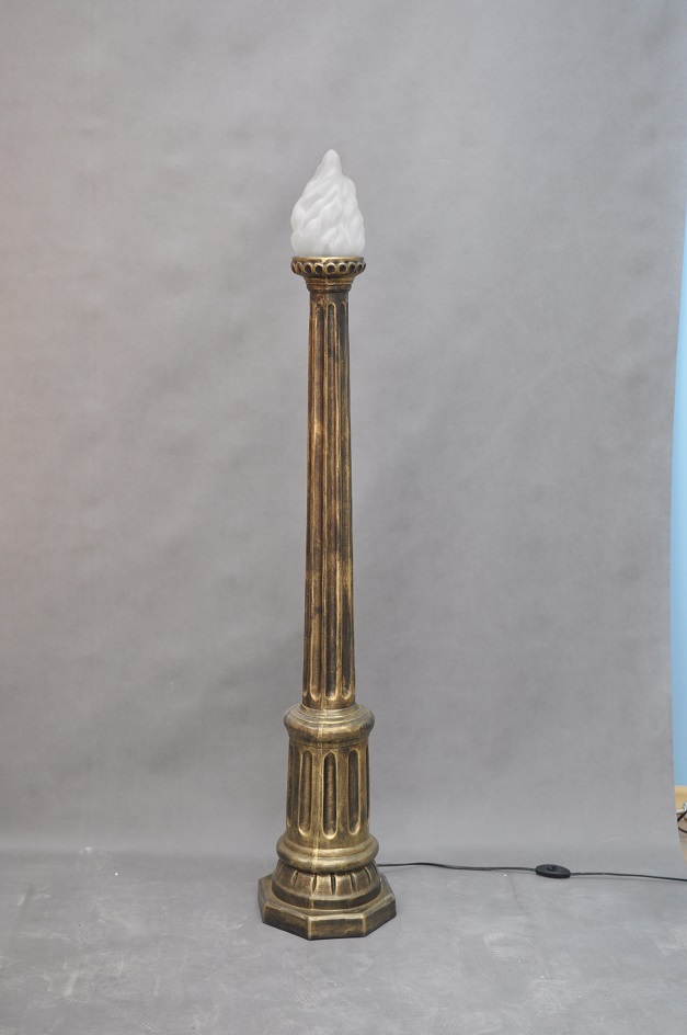 Lampa / pouliční styl / 132cm - 6810 - plamen Zakázková výroba