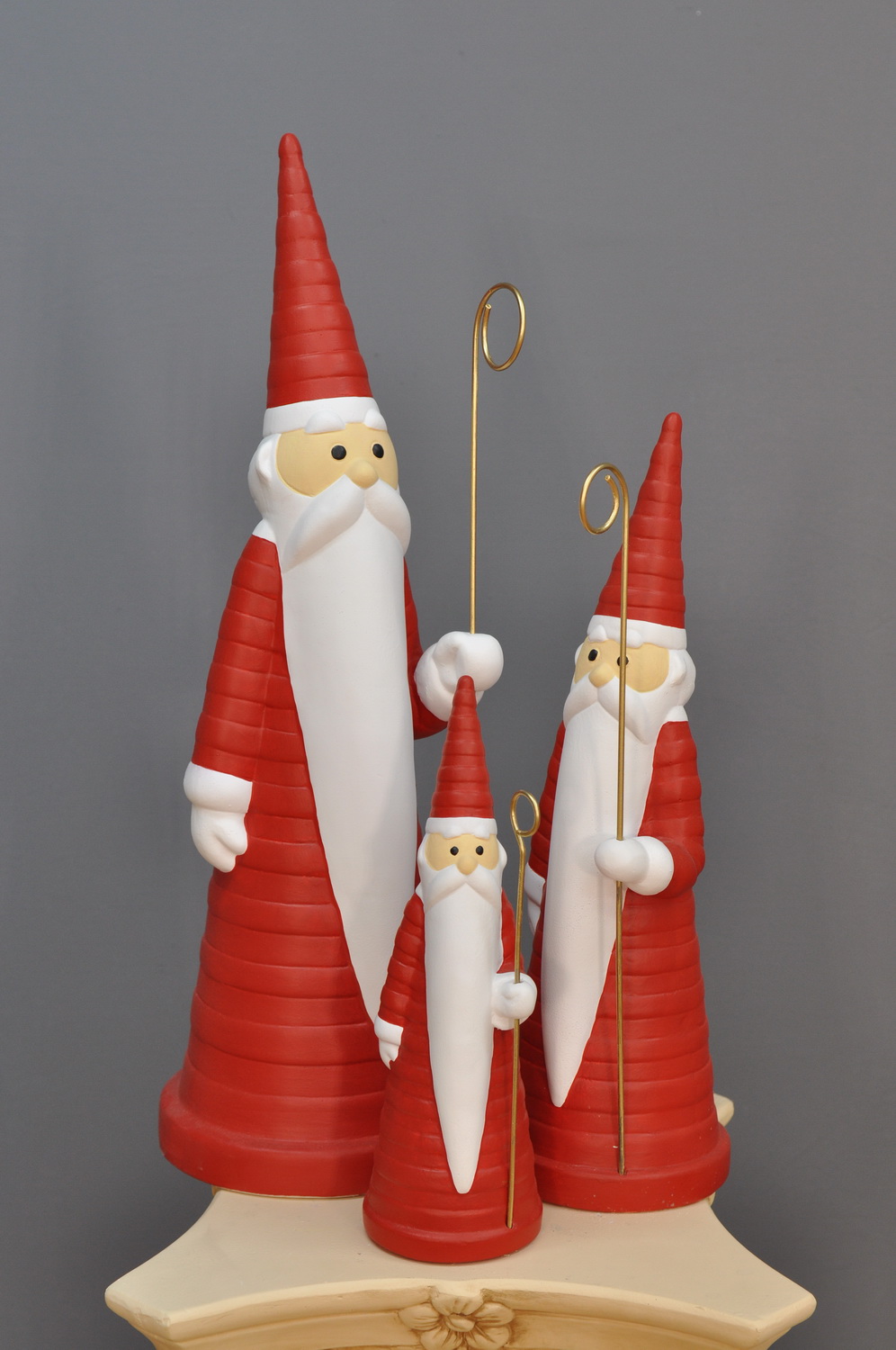 Vánoční figurka - 42cm - Červený odstín Zakázková výroba