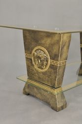 Konferenční stůl - styl Versace 130x70 Zakázková výroba