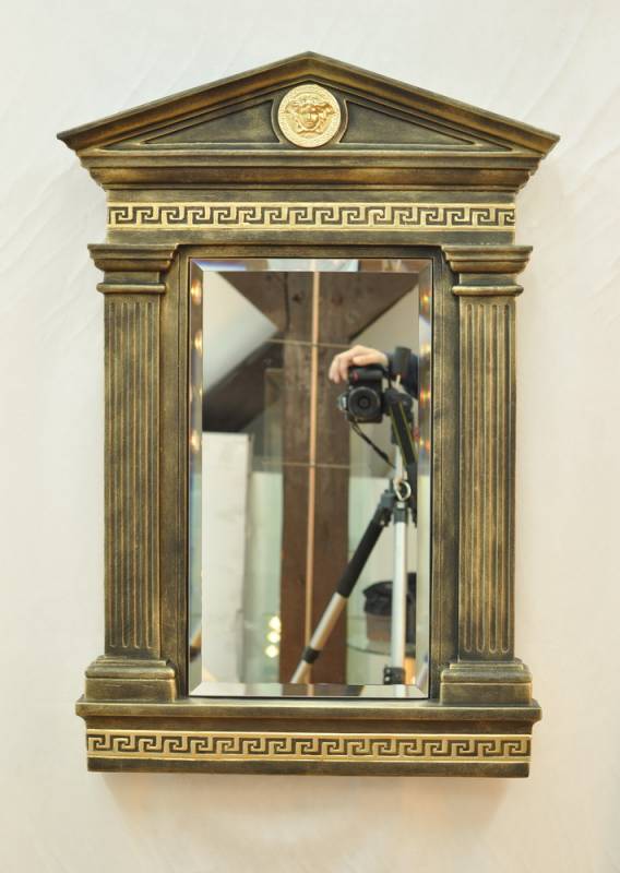 Zrcadlo - styl Antik - col.110 - stará zlato / zlato Zakázková výroba