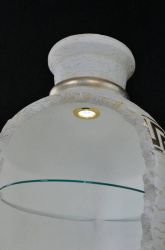Dekorační Bar / Lampa - 102 cm - color č.108 Bílá patina se zlatými doplňky Zakázková výroba