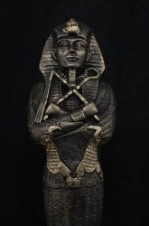 Dekorační Socha - Egypt Faraon / 40cm vysoký / - col.110 Zakázková výroba