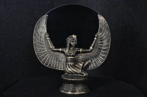 Egyptská Dekorační Soška - zrcadlo Zakázková výroba